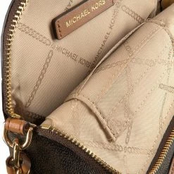 Goedkoopste 🔔 Michael Kors Schoudertas Jet Set Leer - Bruin 😉 -tassen-dames Verkoop 550x569 1