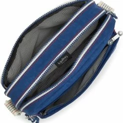 Flash-uitverkoop 😉 Kipling ABANU M Unisex Crossbodytas - Admiral Blue Block ⭐ -tassen-dames Verkoop 550x569