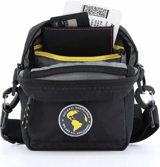 Kopen π National Geographic New Explorer Kleine Schoudertas Zwart β 15 Kopen π National Geographic New Explorer Kleine Schoudertas Zwart β - Afbeelding 15