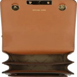 Beste deal 😍 Michael Kors Xs Gusset Dames Crossbodytas - Bruin 🔔 -tassen-dames Verkoop 550x580 4