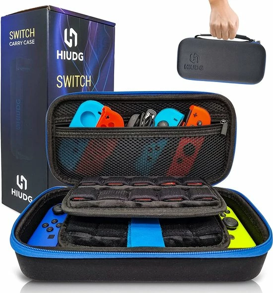 Begroting π Hiudg Draagtas Compatibel Met Nintendo Switch En New Switch OLED, Harde Beschermhoes Voor 29 Spelletjes, Console En Accessoires, Reistas Deluxe, Case Modieus, Tas, Hoes, Opslag, Zwart β 1 Begroting π Hiudg Draagtas Compatibel Met Nintendo Switch En New Switch OLED, Harde Beschermhoes Voor 29 Spelletjes, Console En Accessoires, Reistas Deluxe, Case Modieus, Tas, Hoes, Opslag, Zwart β