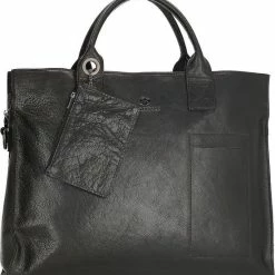 Beste Verkoop ✨ Micmacbags Golden Gate Laptoptas 15,6 Inch (38 Cm) - Zwart 🎉 -tassen-dames Verkoop 550x590 1