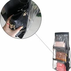 Flash-uitverkoop π Merkloos Tassen Organizer - Opbergen Van 6 Handtassen - Zwart - Hangende Tassenopberger - 85 Cm X 36 Cm - Organiser π 8 Flash-uitverkoop π Merkloos Tassen Organizer - Opbergen Van 6 Handtassen - Zwart - Hangende Tassenopberger - 85 Cm X 36 Cm - Organiser π -tassen-dames Verkoop 550x590 5