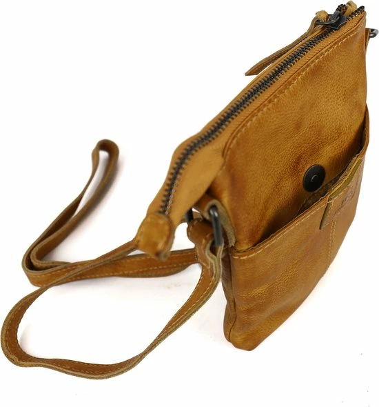 Top 10 π₯° Bear Design Rija Leren Schoudertasje - Okergeel π 5 Top 10 π₯° Bear Design Rija Leren Schoudertasje - Okergeel π - Afbeelding 5