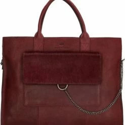 Beste deal 🧨 Micmacbags Mendoza Laptoptas 15,6 Inch (38 Cm) - Bordeaux Rood ✔️ -tassen-dames Verkoop 550x590 7