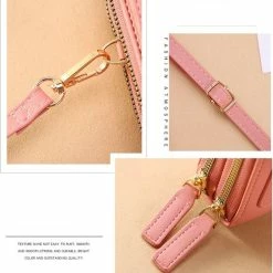 Flash-uitverkoop 🤩 Topco Telefoontasje Met Ingebouwde Touchscreen - Ruimte Voor Telefoon, Pasjes & Contant Geld - Blauw 🧨 -tassen-dames Verkoop 550x591 4