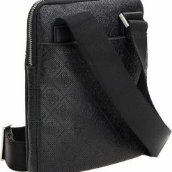 Aanbiedingen 🌟 Guess Kleine Schoudertas / Crossbody Tas Dames - Hide - Zwart 🎁 -tassen-dames Verkoop 550x593 2