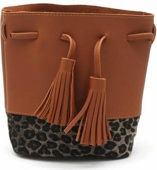 Beste deal π€© Hobby Fans Luxe Schoudertasje Dames - Met Rijgsluiting - Schoudertassen Vrouw - Tassen - Crossbody Tas - Klein Schoudertasje - Van Hoogwaardig PU Leer - Panterprint Met Kwastjes Bruin 20x19cm βοΈ 1 Beste deal π€© Hobby Fans Luxe Schoudertasje Dames - Met Rijgsluiting - Schoudertassen Vrouw - Tassen - Crossbody Tas - Klein Schoudertasje - Van Hoogwaardig PU Leer - Panterprint Met Kwastjes Bruin 20x19cm βοΈ