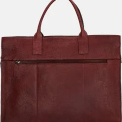 Beste deal 🧨 Micmacbags Mendoza Laptoptas 15,6 Inch (38 Cm) - Bordeaux Rood ✔️ -tassen-dames Verkoop 550x599 3