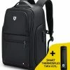Goedkoopste 🎉 FENRUIEN Bange Rugtas - 15,6 Inch - Laptop Rugzak - USB-aansluiting - TSA Slot - Waterafstotend - Zwart - Incl. Smart Thermosfles 🎉