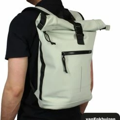 Hete verkoop 🥰 Van Enkhuizen VanEnkhuizen Rolltop Rugzak Met Laptopvak 15,6 Inch - 20 Liter - Waterafstotend En Thermo Materiaal - Mint 🛒 -tassen-dames Verkoop 550x601 5