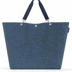 Goedkoop π₯° Reisenthel Shopper XL Strandtas Shopper - 35L - Twist Blue Blauw π€©