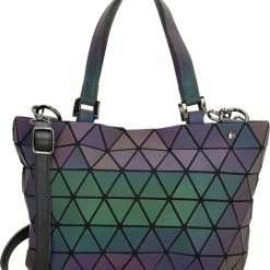 Aanbiedingen ✔️ Charm London Hoxton Handtas - Metallic Zwart 🌟