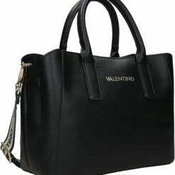 Goedkoopste 💯 Valentino Bags Valentino Medium Schoudertas / Crossbody Tas Dames - Cous - Zwart 🔔 -tassen-dames Verkoop 550x610
