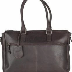 Goedkoopste 🌟 Burkely On The Move Unisex Laptoptas 15,6'' Met Rits Inclusief Powerbank - Bruin ⌛