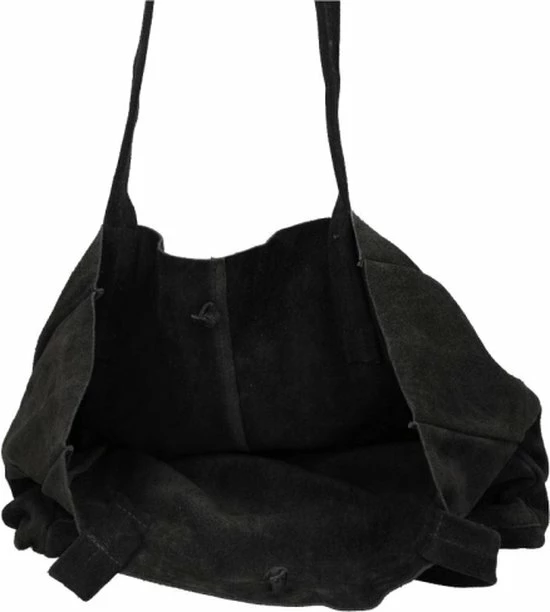Top 10 π€© Florence Medium Shopper / Schoudertas / Tas Dames - Suède - Suede - Zwart β¨ 5 Top 10 π€© Florence Medium Shopper / Schoudertas / Tas Dames - Suède - Suede - Zwart β¨ - Afbeelding 5