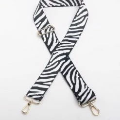 Uitgang 🤩 Merkloos Zwart Wit - Tasriem - Tassen - Schouderband - Tassen Riem - Schoudertas – Schouderriem 👏