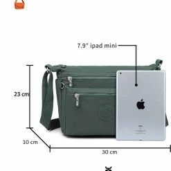 Gloednieuw 🔔 Bagwise® Schoudertas - Dames - 23cm X 30cm - (CR1238) -Groen ⌛ 14 Gloednieuw 🔔 Bagwise® Schoudertas - Dames - 23cm X 30cm - (CR1238) -Groen ⌛ -tassen-dames Verkoop 550x616 2