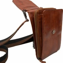 Goedkoopste 🤩 Bear Design Lederen Unisex Schoudertasje Gianna RFID Cognac - CL 19705 🛒 -tassen-dames Verkoop 550x618