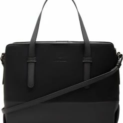 Gloednieuw 🧨 Violet Hamden Essential Bag Dames Shopper Kunststof - Zwart 🛒