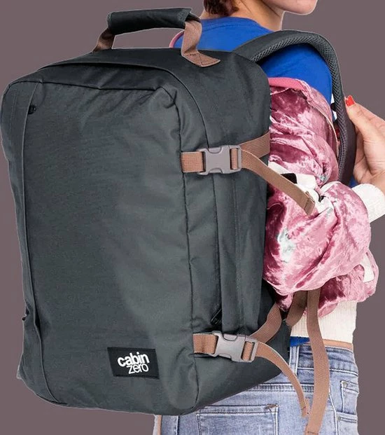 Korting 🛒 CabinZero Classic 28L Ultra Light Bag Black Sand 🛒 7 Korting 🛒 CabinZero Classic 28L Ultra Light Bag Black Sand 🛒 - Afbeelding 7