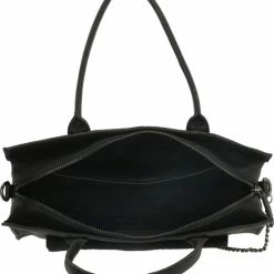 Top 10 😉 Micmacbags Mendoza Handtas - Zwart 🎁 -tassen-dames Verkoop 550x622 6