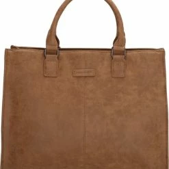 Begroting 🎉 Enrico Benetti Metz 66492 Laptoptas / Business Handtas 13" - Camel 🔥