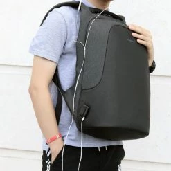 Beste Verkoop 😀 Tigernu Trendy - Laptop Rugzak 15,6 Inch - Rugtas - Laptoptas - Grijs - Rugzak Heren Vrouwen - Anti Diefstal USB 🔔 -tassen-dames Verkoop 550x624 5