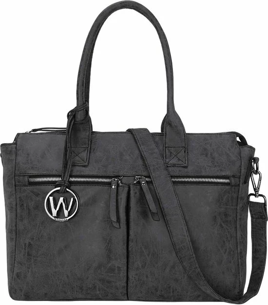 Beste Pirce β Wimona Catarina 2030 Schoudertas / Laptoptas - Zwart π 9 Beste Pirce β Wimona Catarina 2030 Schoudertas / Laptoptas - Zwart π - Afbeelding 9