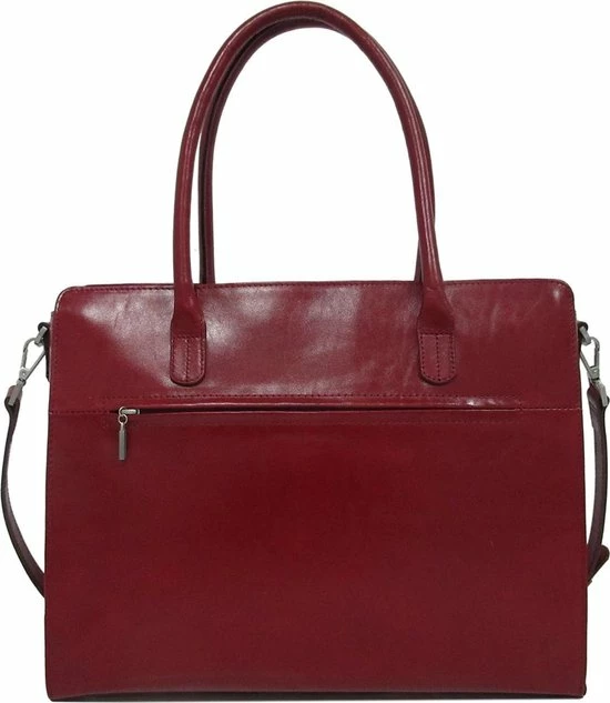 Nieuw ⌛ Claudio Ferrici Laptoptas Classico Leer - Rood ⭐ 11 Nieuw ⌛ Claudio Ferrici Laptoptas Classico Leer - Rood ⭐ - Afbeelding 11