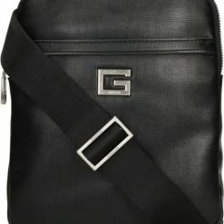 Aanbiedingen 🌟 Guess Kleine Schoudertas / Crossbody Tas Dames - Hide - Zwart 🎁