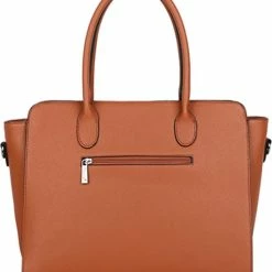 Beste Pirce 🎁 Wimona Sienna Handtas / Laptoptas 15,6 Inch - Bruin 💯 -tassen-dames Verkoop 550x634