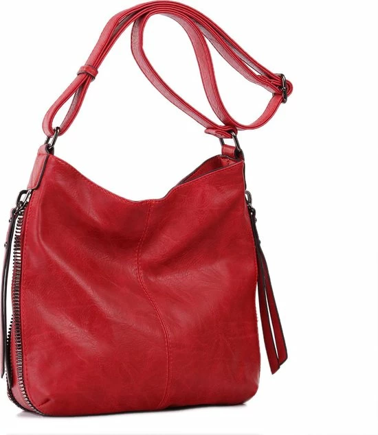Korting βοΈ Merkloos Ines Delaure Crossbody Dames Tas Rood Met Instelbare Riem π₯ 1 Korting βοΈ Merkloos Ines Delaure Crossbody Dames Tas Rood Met Instelbare Riem π₯
