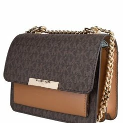 Beste deal 😍 Michael Kors Xs Gusset Dames Crossbodytas - Bruin 🔔 -tassen-dames Verkoop 550x635 25