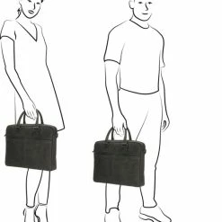 Hete verkoop 😀 Micmacbags Malmö Laptoptas 15,6 Inch (38 Cm) - Zwart 🔔 -tassen-dames Verkoop 550x636 1