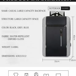 Beste deal β¨ Merkloos Rugzak - Laptoprugzak 15,6 Inch - Schoolrugzak Dagrugzak - Kerstmis - Kerstfeest - π Christmas Gift - Rugzak Dames Heren - Waterdichte Nylon Laptopbagagetablet - Met Usb Oplaadstation - Voor School Reizen Multifunctioneel - Zwart β 15 Beste deal β¨ Merkloos Rugzak - Laptoprugzak 15,6 Inch - Schoolrugzak Dagrugzak - Kerstmis - Kerstfeest - π Christmas Gift - Rugzak Dames Heren - Waterdichte Nylon Laptopbagagetablet - Met Usb Oplaadstation - Voor School Reizen Multifunctioneel - Zwart β -tassen-dames Verkoop 550x637 1