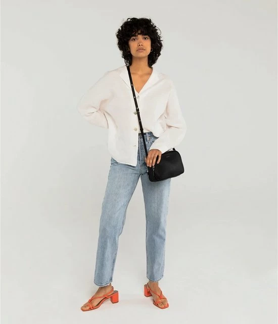 Flash-uitverkoop π Matt & Nat Pair Purity Dames Crossbodytas - Zwart π 2 Flash-uitverkoop π Matt & Nat Pair Purity Dames Crossbodytas - Zwart π - Afbeelding 2