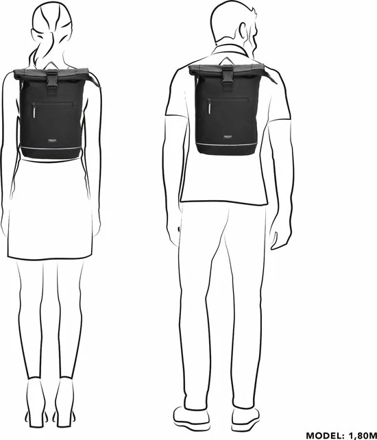 Groothandel π₯ Beagles Originals Waterproof Originals Rugzak - Zwart 𧨠6 Groothandel π₯ Beagles Originals Waterproof Originals Rugzak - Zwart 𧨠- Afbeelding 6