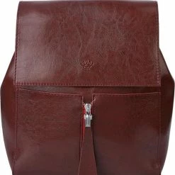 Beste Verkoop 😉 Juleeze Melady Rugzak MLBAG0365 33*28 Cm - Bruin Kunstleer RugtasTravelbag 👍