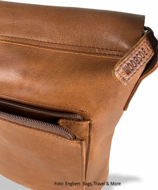 Beste deal π Saccoo Kleine Schoudertas / Crossbody Tas Dames - Leer - Caracas - Cognac π 13 Beste deal π Saccoo Kleine Schoudertas / Crossbody Tas Dames - Leer - Caracas - Cognac π - Afbeelding 13