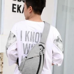 Flash-uitverkoop π Q-bag Crossbody Small-Bag! Casual Tas - Grijs - Moderne Multifunctionele Schoudertas π 12 Flash-uitverkoop π Q-bag Crossbody Small-Bag! Casual Tas - Grijs - Moderne Multifunctionele Schoudertas π -tassen-dames Verkoop 550x663 5