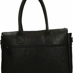 Flash-uitverkoop 🤩 Burkely Antique Avery Unisex Schoudertas 15,6'' Laptoptas - Zwart 🔔 -tassen-dames Verkoop 550x664