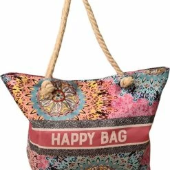 Gloednieuw 🛒 Merkloos Strandtas XL- Big Shopper - Zwemtas - Mandala 👍