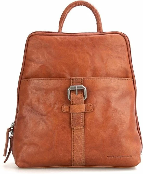 Kopen 𧨠Spikes & Sparrow Rugtas / Rugzak / Schooltas - Bronco - 6 Liter - Leer - Cognac π 12 Kopen 𧨠Spikes & Sparrow Rugtas / Rugzak / Schooltas - Bronco - 6 Liter - Leer - Cognac π - Afbeelding 12