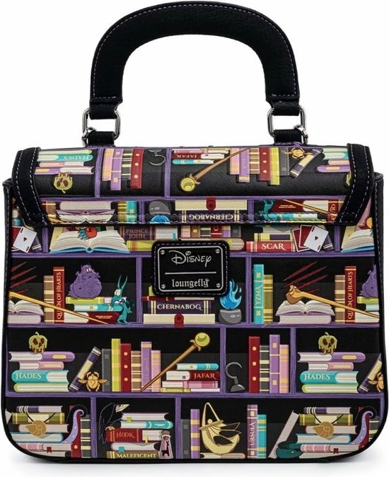 Hete verkoop π Schoudertas Disney Villains Books- All Over Print- Loungefly π 2 Hete verkoop π Schoudertas Disney Villains Books- All Over Print- Loungefly π - Afbeelding 2