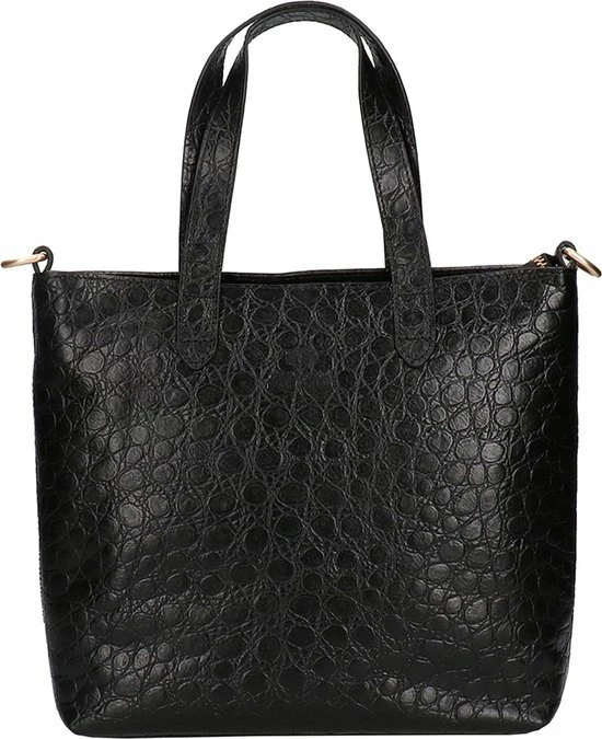 Flash-uitverkoop β Fred De La Bretoniere Dames Schoudertas / Crossbody Tas - Croco - Zwart π 1 Flash-uitverkoop β Fred De La Bretoniere Dames Schoudertas / Crossbody Tas - Croco - Zwart π