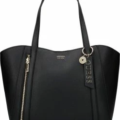 Groothandel 👍 Guess Naya Dames Handtas - Zwart 🥰 -tassen-dames Verkoop 550x676