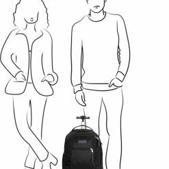 Groothandel 🔔 JanSport Driver 8 🎒 Backpack Trolley Black ✔️ -tassen-dames Verkoop 550x676 6