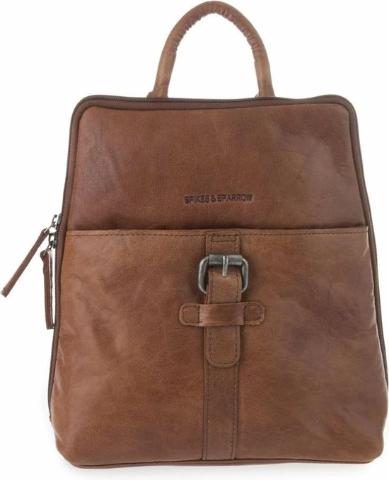 Kopen 𧨠Spikes & Sparrow Rugtas / Rugzak / Schooltas - Bronco - 6 Liter - Leer - Cognac π 5 Kopen 𧨠Spikes & Sparrow Rugtas / Rugzak / Schooltas - Bronco - 6 Liter - Leer - Cognac π - Afbeelding 5