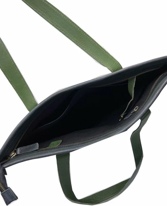 Gloednieuw π Laauw - Leren Tas Madrid Sol - Zwart π 3 Gloednieuw π Laauw - Leren Tas Madrid Sol - Zwart π - Afbeelding 3